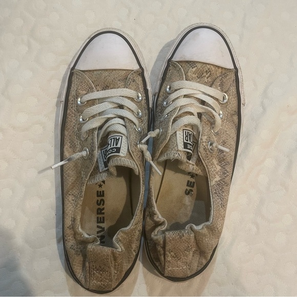 Converse Chuck Taylor All Star Shoreline Low Top Slip On Snake Print Women’s 7 - Picture 5 of 11